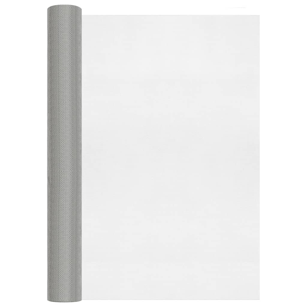 Recinzione in Rete in Acciaio Inossidabile 60x500 cm Argento