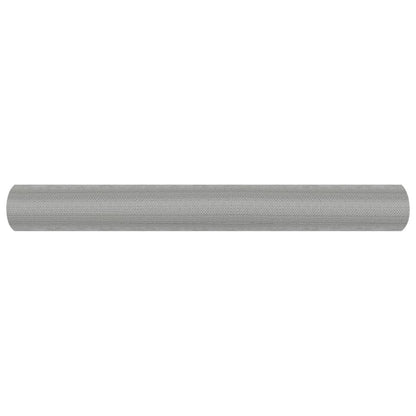 Recinzione in Rete in Acciaio Inossidabile 60x1000 cm Argento