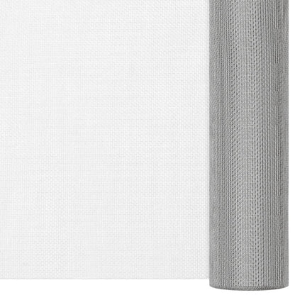 Recinzione in Rete in Acciaio Inossidabile 80x500 cm Argento