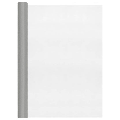 Recinzione in Rete in Acciaio Inossidabile 80x500 cm Argento