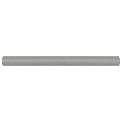 Recinzione in Rete in Acciaio Inossidabile 80x500 cm Argento