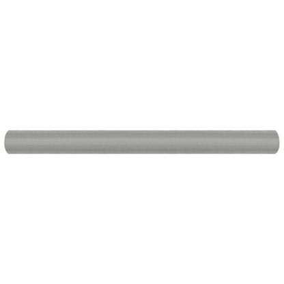 Recinzione in Rete in Acciaio Inossidabile 112x500 cm Argento