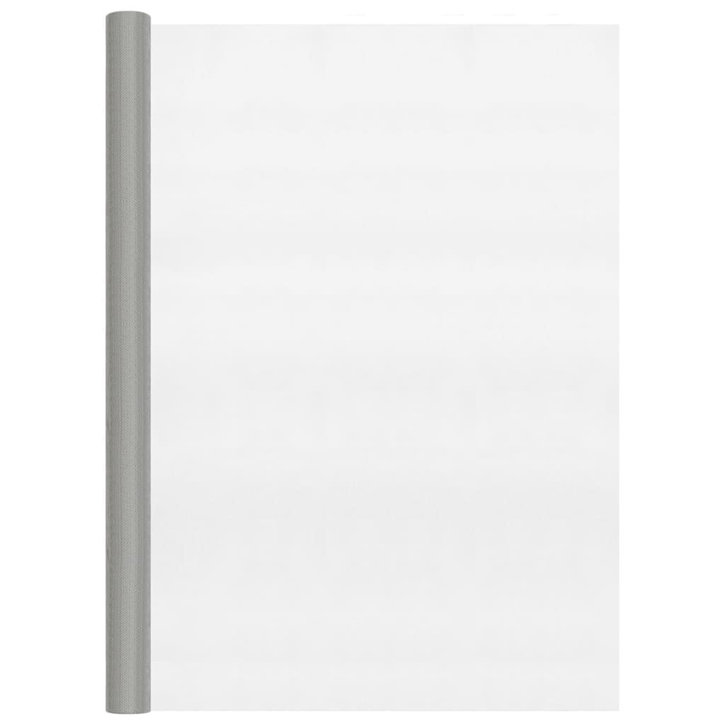 Recinzione in Rete in Acciaio Inossidabile 112x2000 cm Argento