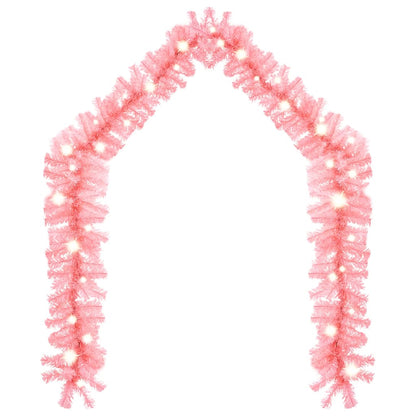 Ghirlanda Natalizia con Luci a LED 5 m Rosa