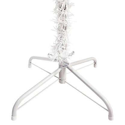 Albero di Natale Sottile Bianco 120 cm