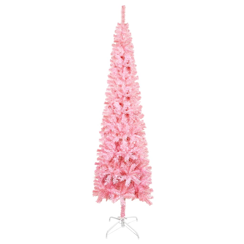 Albero di Natale Sottile Rosa 120 cm