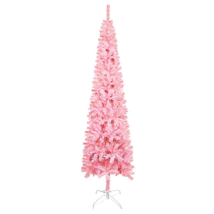 Albero di Natale Sottile Rosa 120 cm