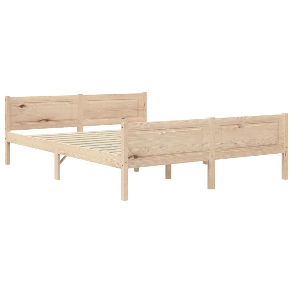 Giroletto senza Materasso 140x200 cm in Legno Massello di Pino