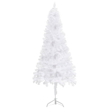 Albero di Natale Artificiale ad Angolo Bianco 150 cm PVC