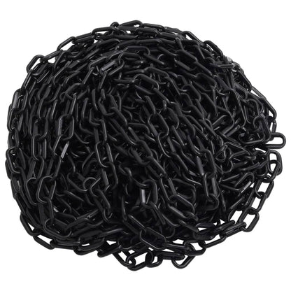 Catena Segnaletica Nera 30 m Ã˜4 mm in Plastica
