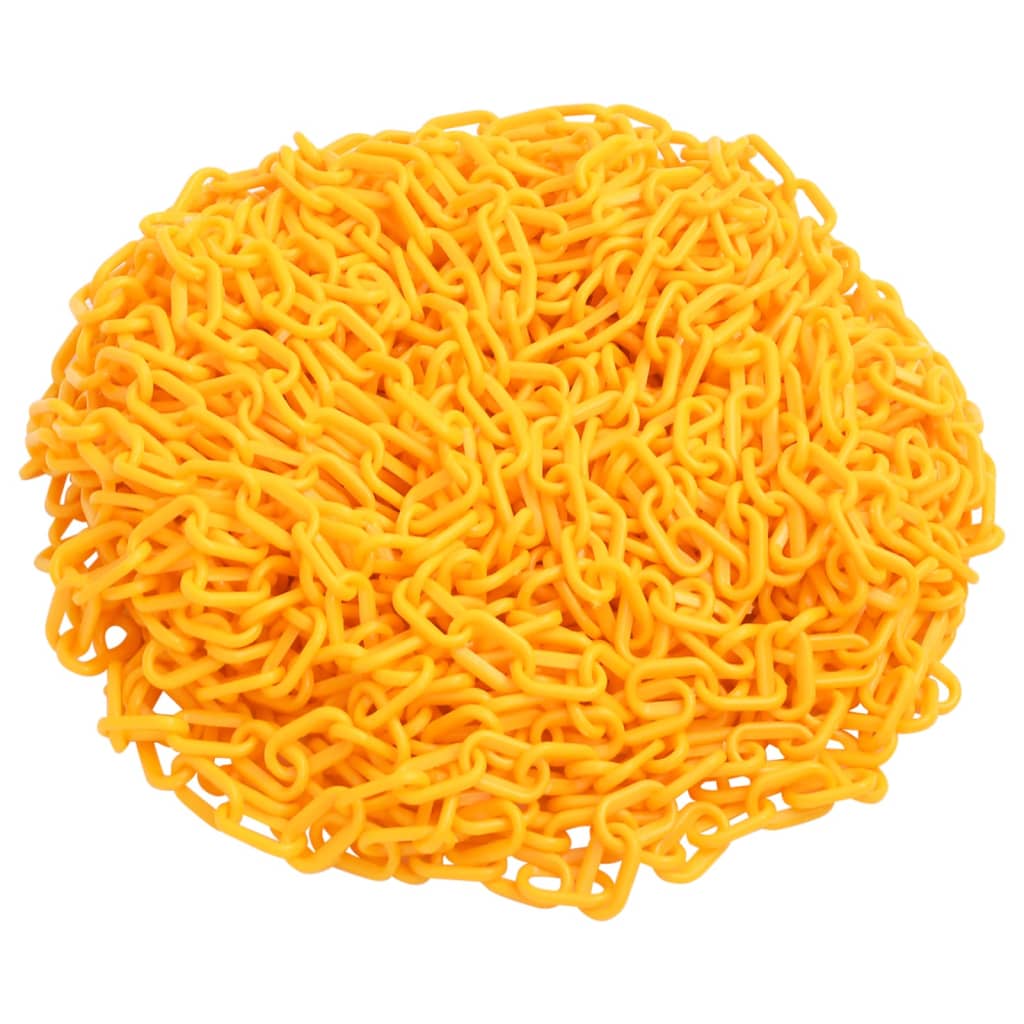 Catena Segnaletica Gialla 100 m Ã˜6 mm in Plastica