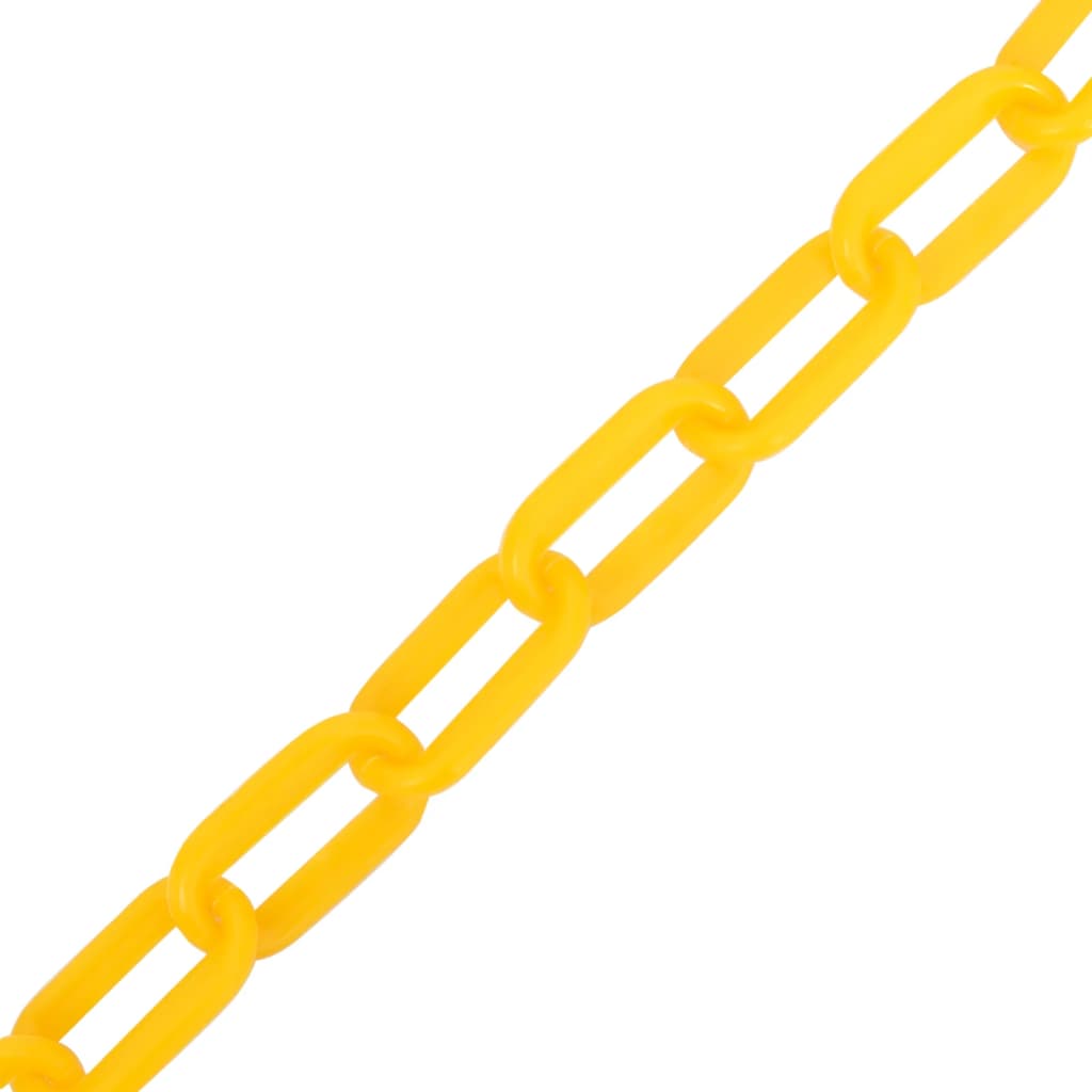 Catena Segnaletica Gialla 100 m Ã˜8 mm in Plastica
