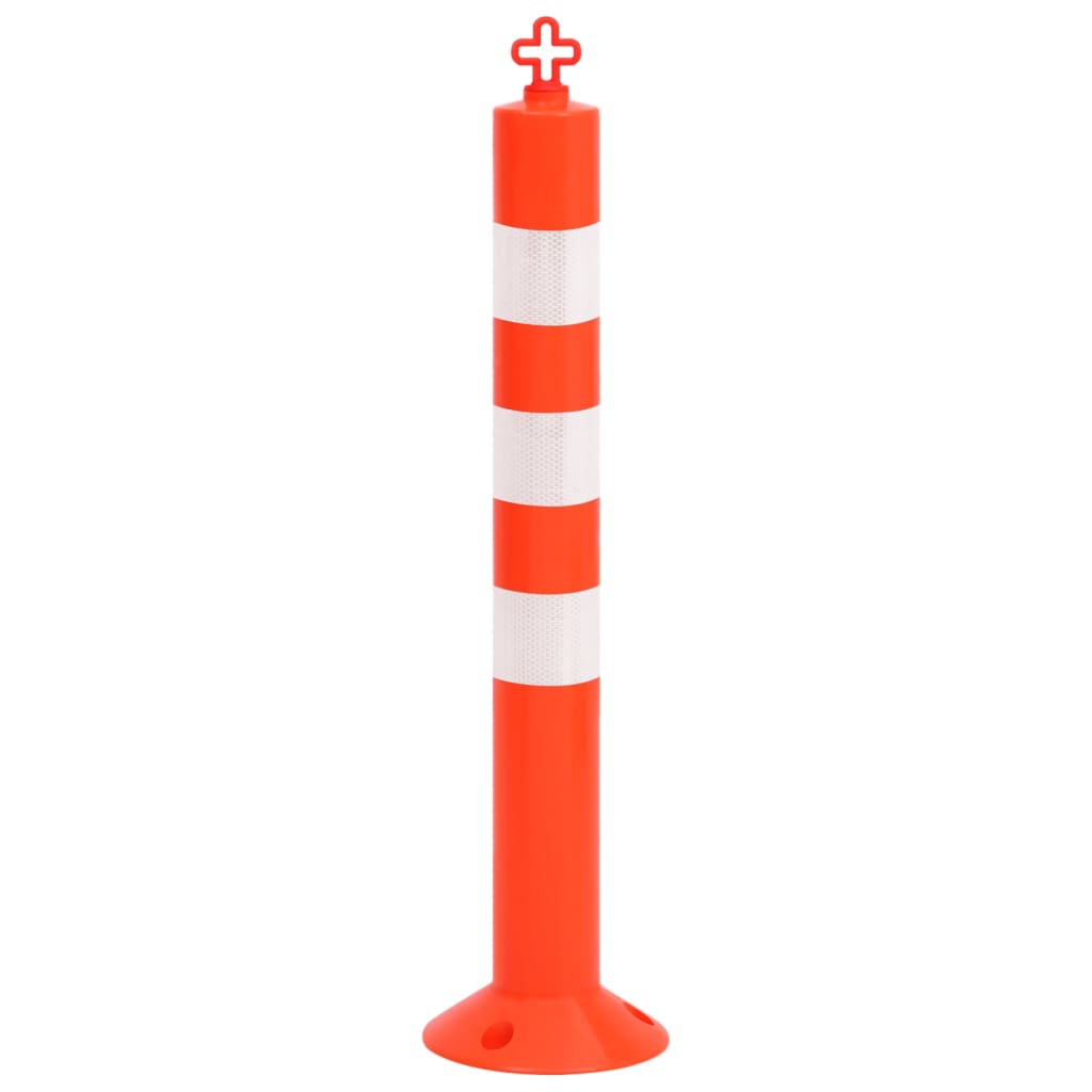 Dissuasori Traffico con Catena 10 pz 75 cm in PE