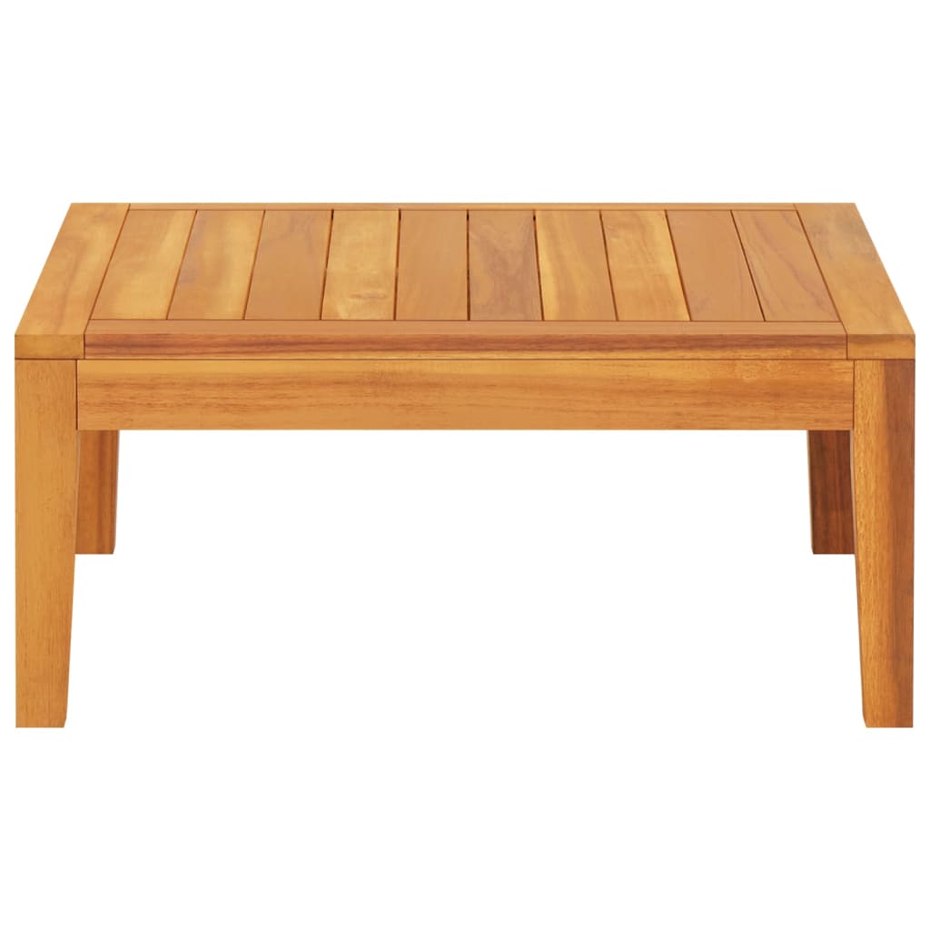 Tavolo da Giardino 64x64x29 cm in Legno Massello di Acacia