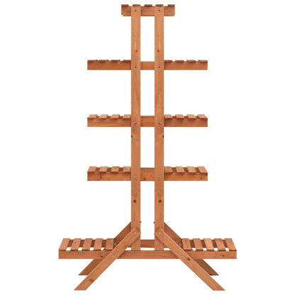 Supporto per Piante 83x25x132 cm in Legno Massello di Abete