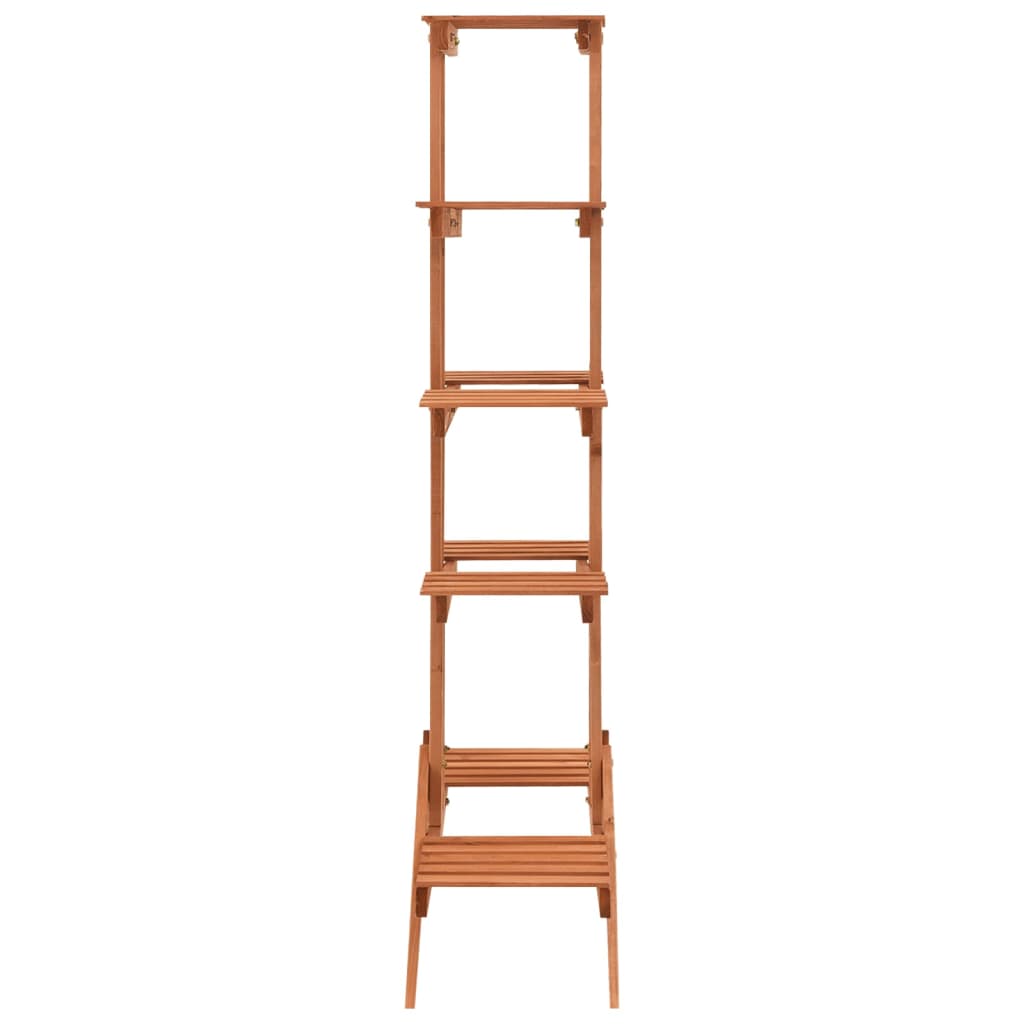 Supporto per Piante 83x25x132 cm in Legno Massello di Abete