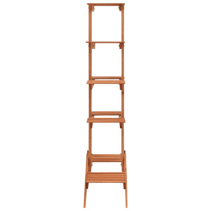 Supporto per Piante 83x25x132 cm in Legno Massello di Abete