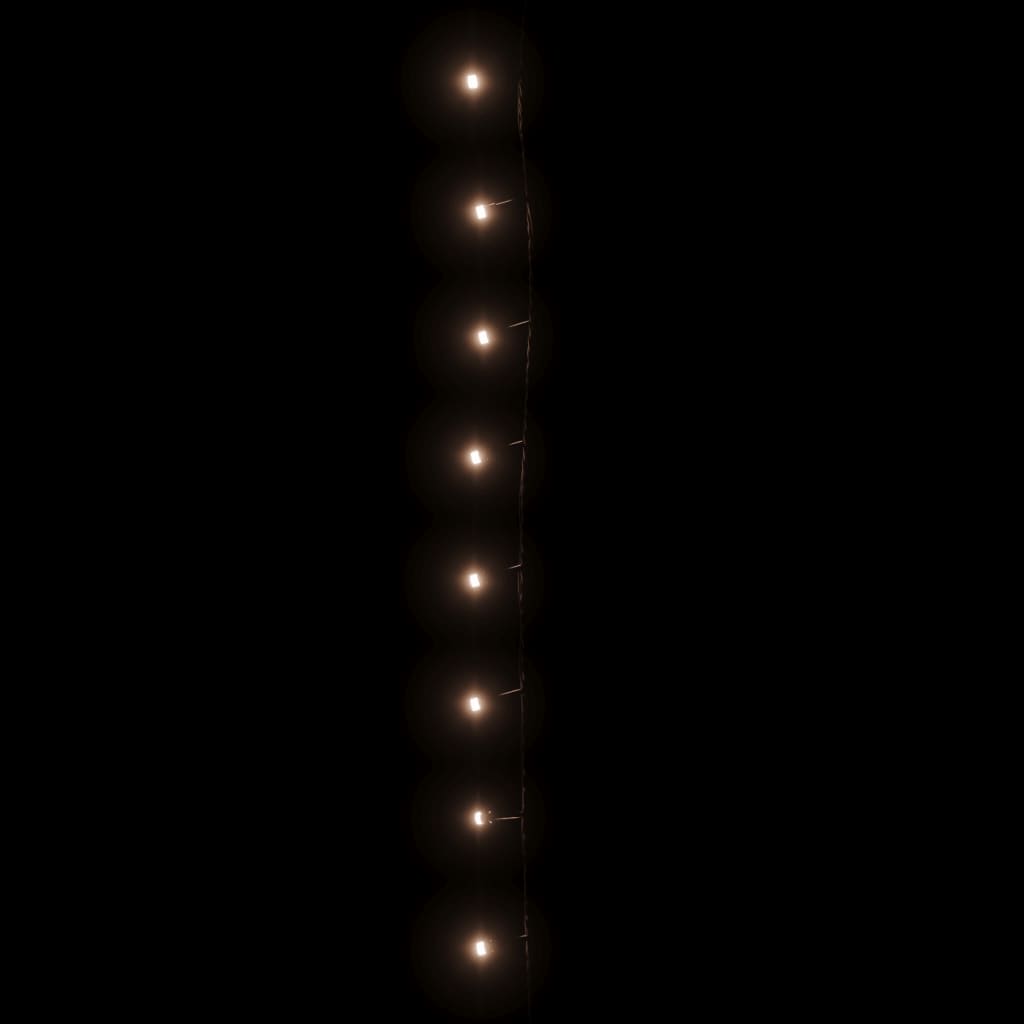 Stringa di Luci con 300 LED Bianco Caldo 30 m in PVC