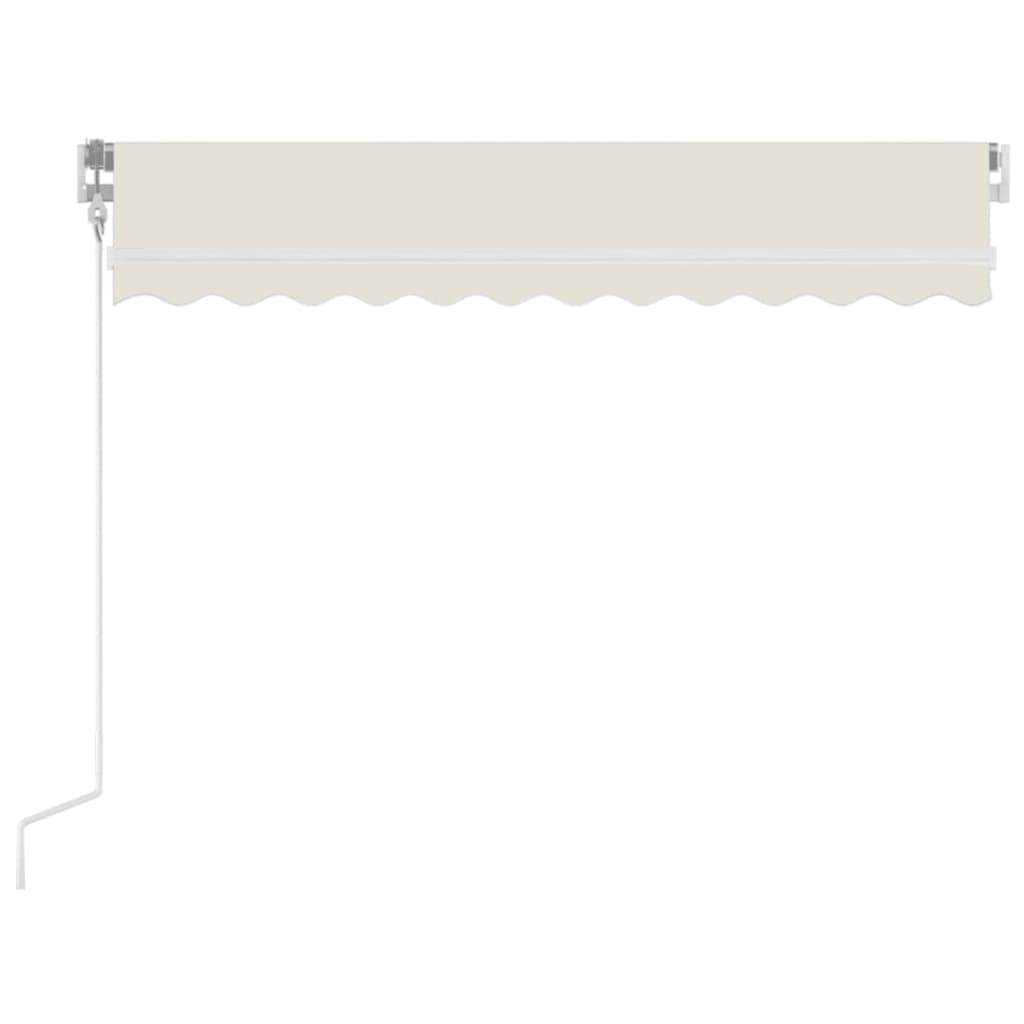 Tenda da Sole Retrattile Automatica 350x250 cm Crema