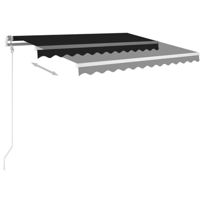 Tenda da Sole Retrattile Automatica 350x250 cm Antracite