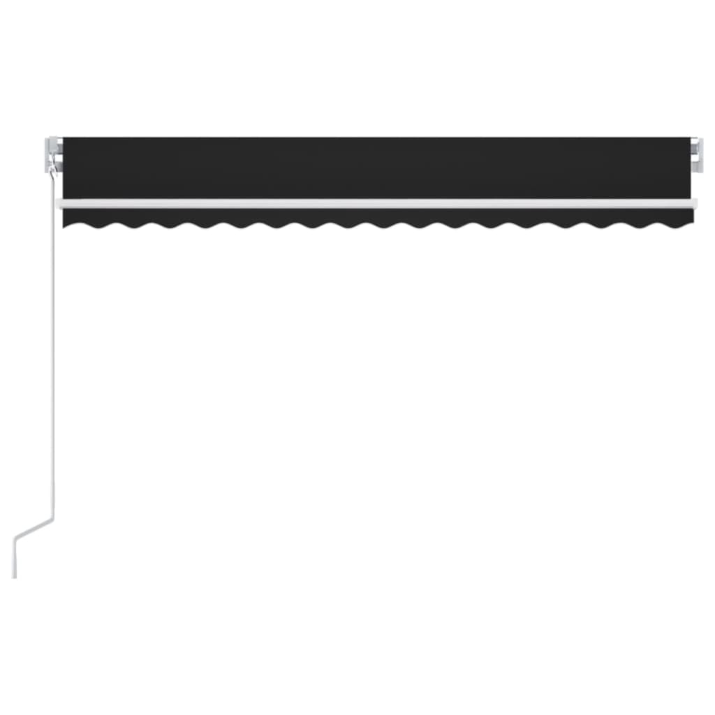 Tenda da Sole Retrattile Manuale 400x350 cm Antracite