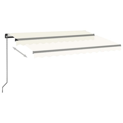 Tenda da Sole Retrattile Manuale 300x250 cm Crema