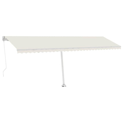Tenda da Sole Autoportante Manuale 600x300 cm Crema