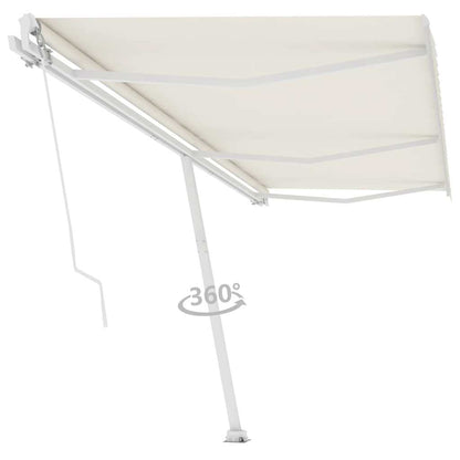Tenda da Sole Autoportante Manuale 600x300 cm Crema