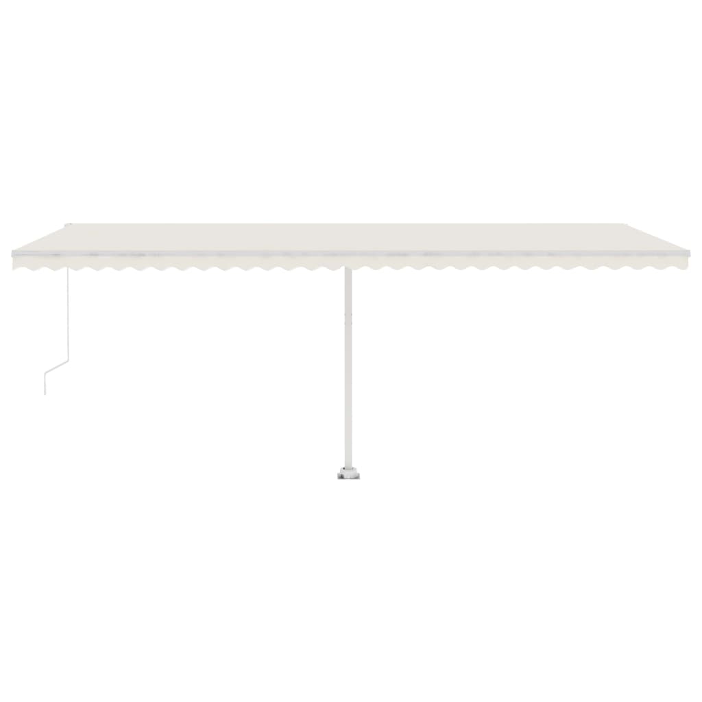 Tenda da Sole Autoportante Manuale 600x350 cm Crema