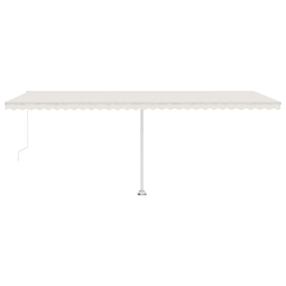 Tenda da Sole Autoportante Manuale 600x350 cm Crema