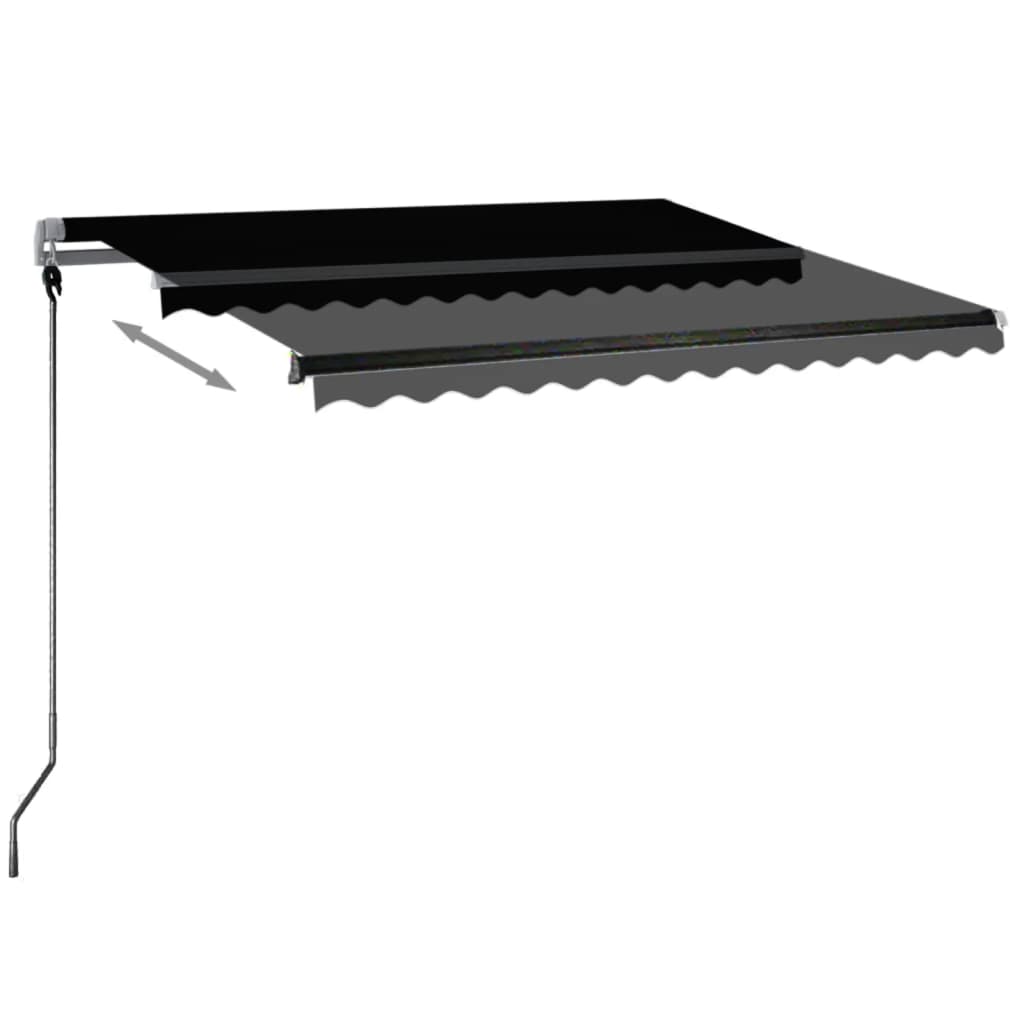 Tenda da Sole Automatica Autoportante 300x250 cm Antracite