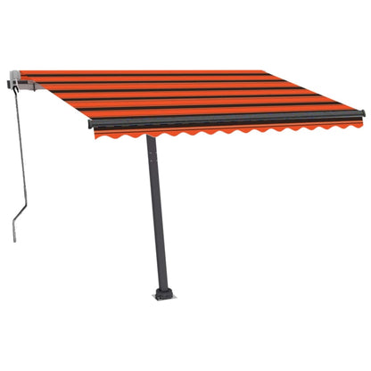 Tenda da Sole Automatica Autoportante 300x250cm Arancio Marrone