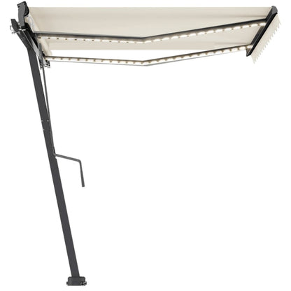 Tenda da Sole Automatica Autoportante 350x250 cm Crema