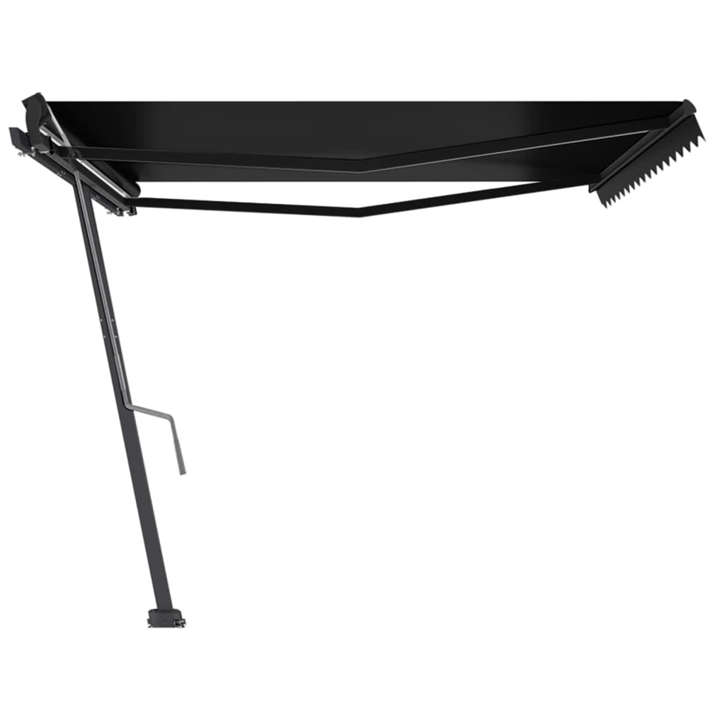 Tenda da Sole Manuale Autoportante 450x300 cm Antracite
