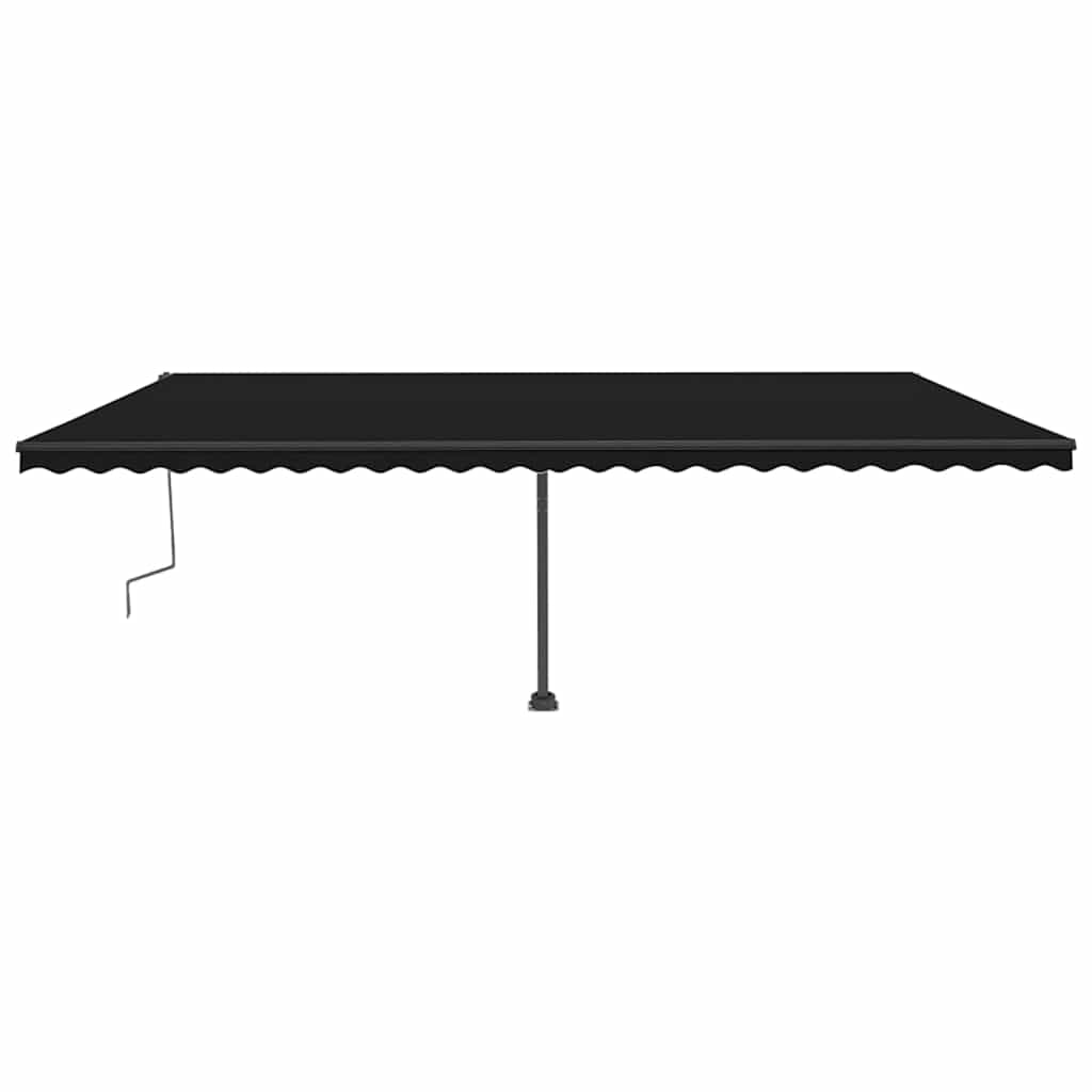 Tenda da Sole Autoportante Manuale 600x300 cm Antracite