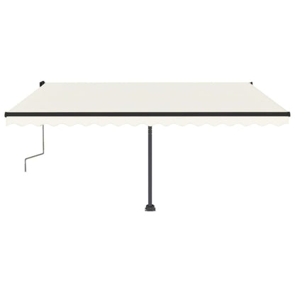 Tenda da Sole Manuale Autoportante 400x350 cm Crema