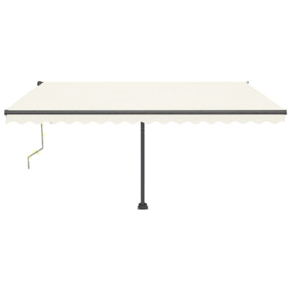 Tenda da Sole Automatica Autoportante 450x350 cm Crema