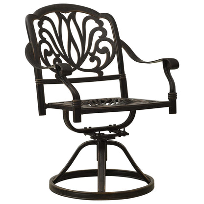 Set da Bistrot 5 pz in Alluminio Pressofuso Bronzo