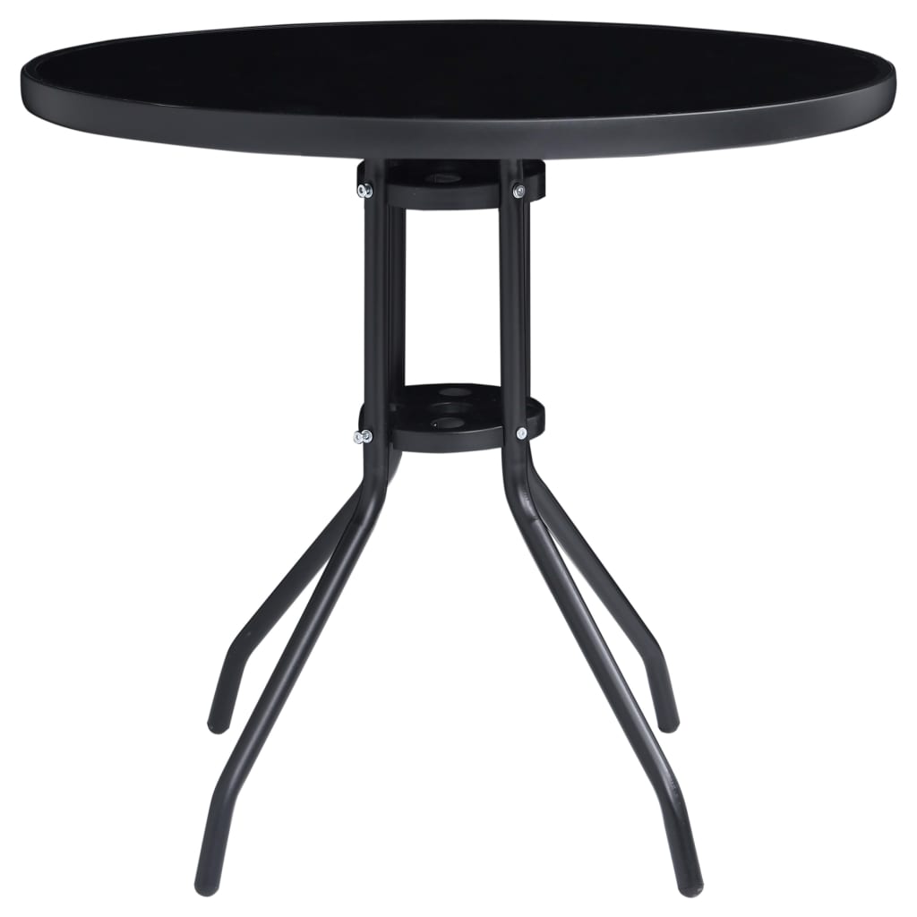 Set da Bistrot 5 pz Nero e Antracite