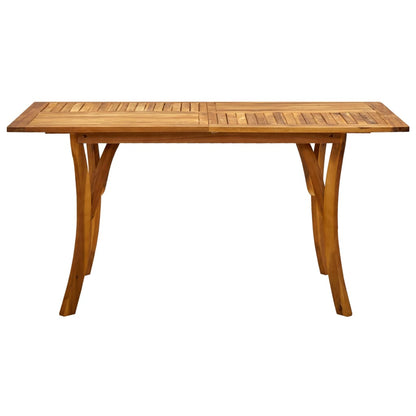Set da Pranzo per Giardino 7 pz Grigio