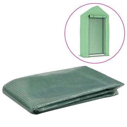 Telo di Ricambio per Serra (0,5 mÂ²) 50x100x190 cm Verde