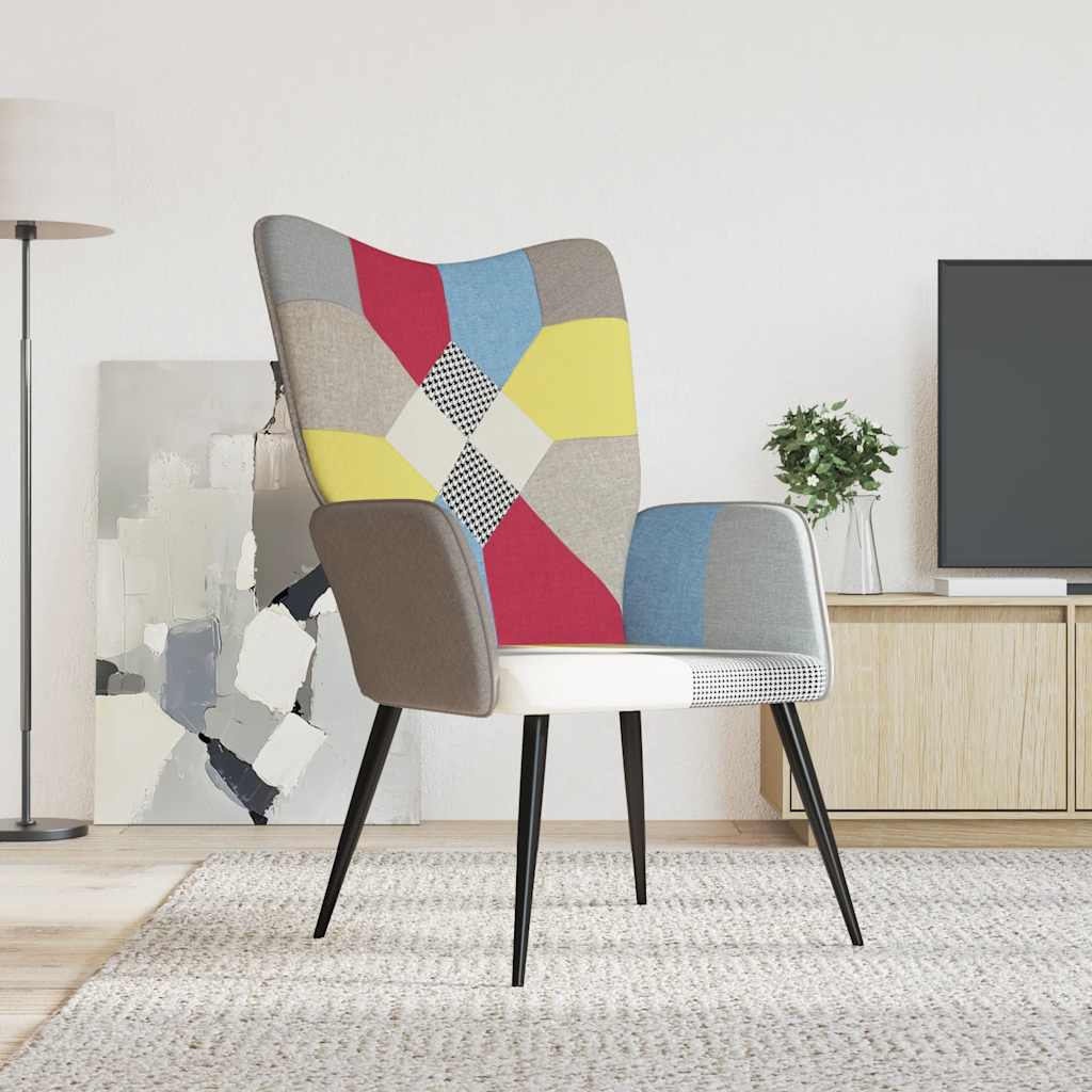 Poltrona Relax in Tessuto Patchwork