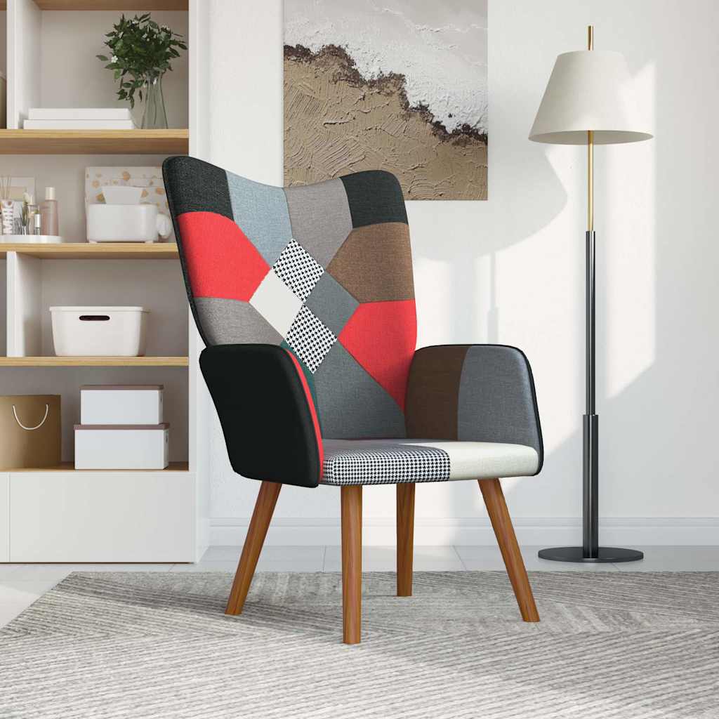 Poltrona Relax in Tessuto Patchwork