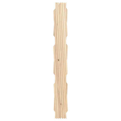 Recinzione a Traliccio 5 pz in Massello Abete 180x80 cm