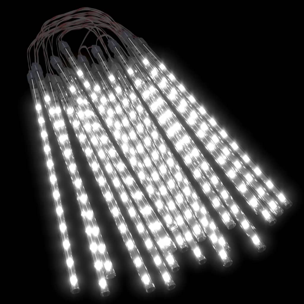 Luci Meteoriche 20pz 30cm Bianco Freddo 480 LED Interni Esterni