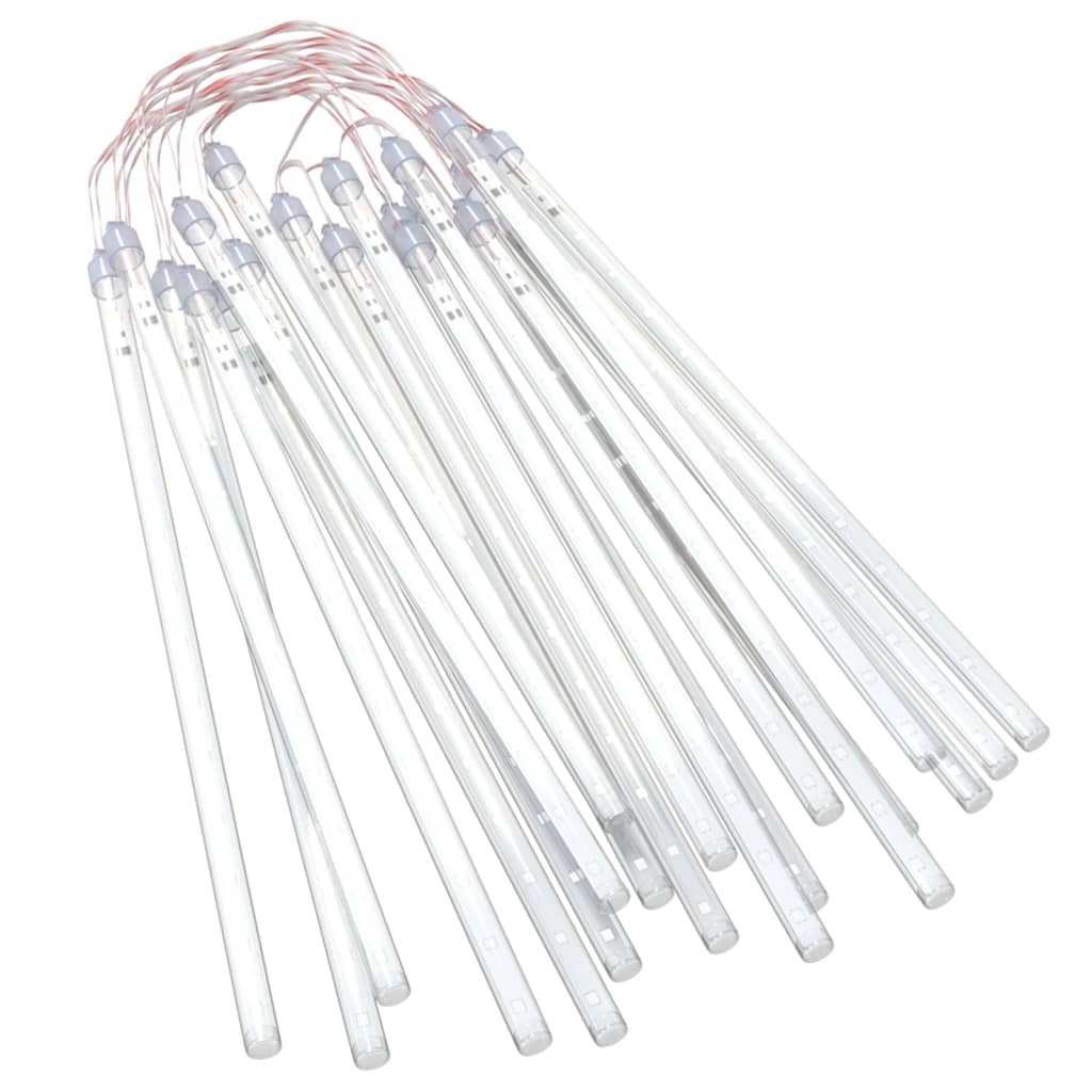 Luci Meteoriche 20pz 30cm Bianco Freddo 480 LED Interni Esterni