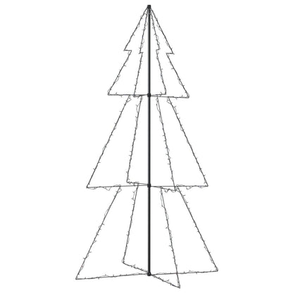 Albero di Natale a Cono 300 LED per Interni Esterni 120x220 cm