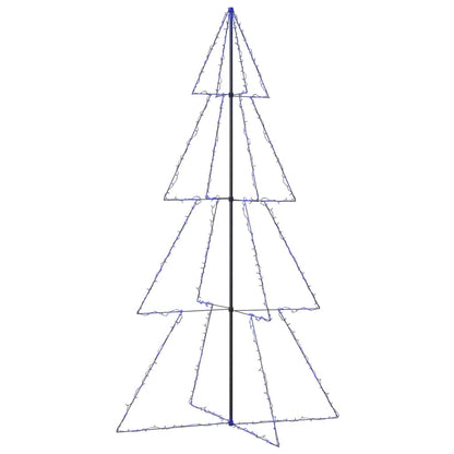 Albero di Natale a Cono 360 LED per Interni Esterni 143x250 cm