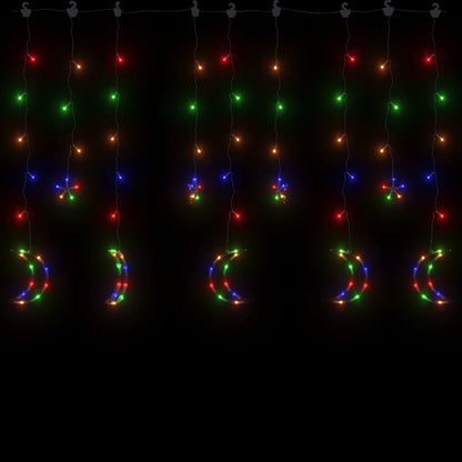 Luci Fatate Stella e Luna con Telecomando 345 LED Colorate