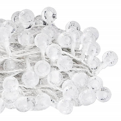 Filo di Luci Sferiche 40 m 400 LED Bianco Freddo 8 Funzioni